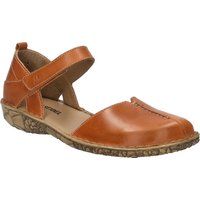 Handgenähte Leder-Sandalen mit Klettverschluss