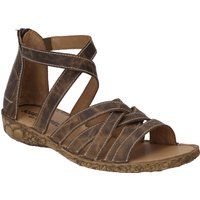 Handgenähte Leder-Riemchensandalen