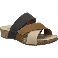 Komfort-Leder-Sandale mit Mehrfachriemen