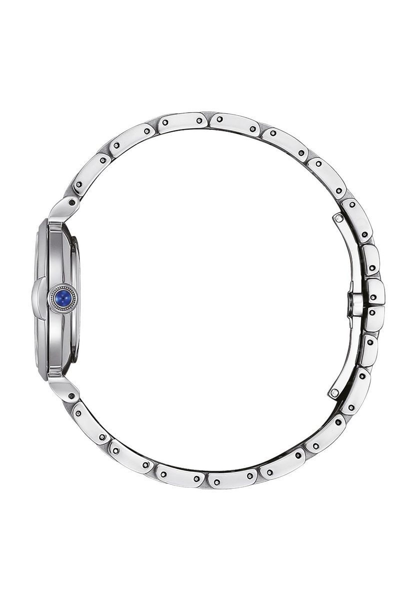 Elegante Armbanduhr mit Perlmutt-Zifferblatt