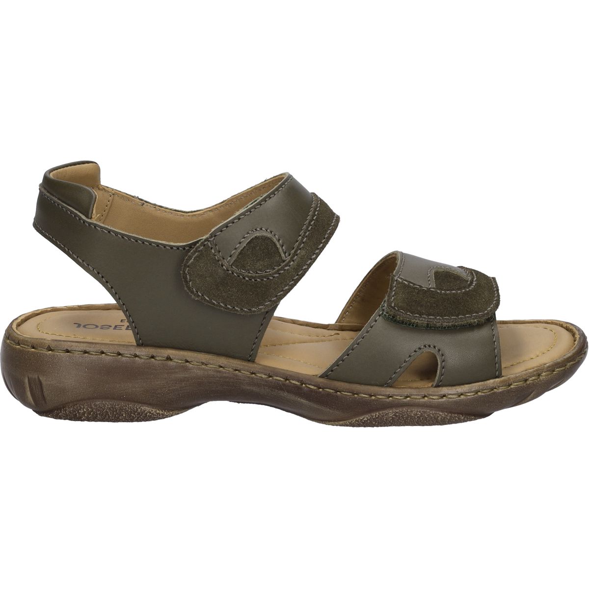 Handgenähte Leder Komfort-Sandalen