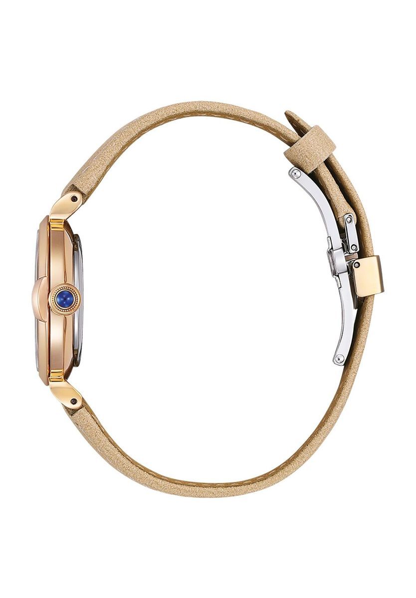 Elegante Perlmutt-Armbanduhr