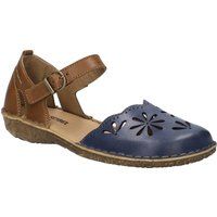 Leder-Mary-Janes mit floralem Lochmuster