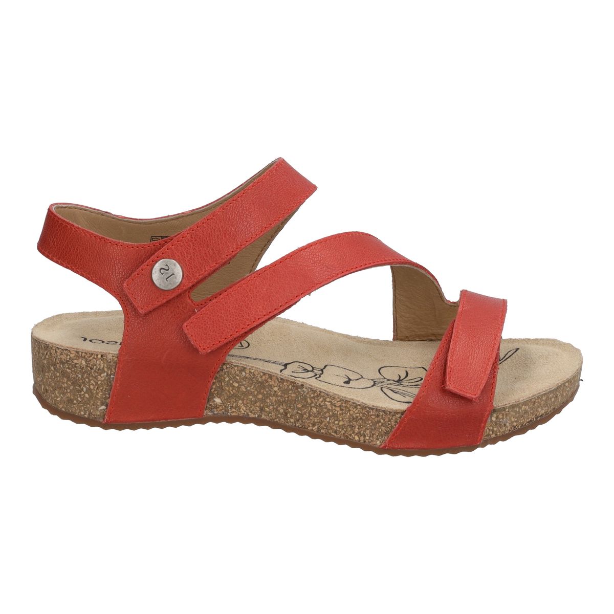 Komfort-Sandalen mit Dreifach-Riemen