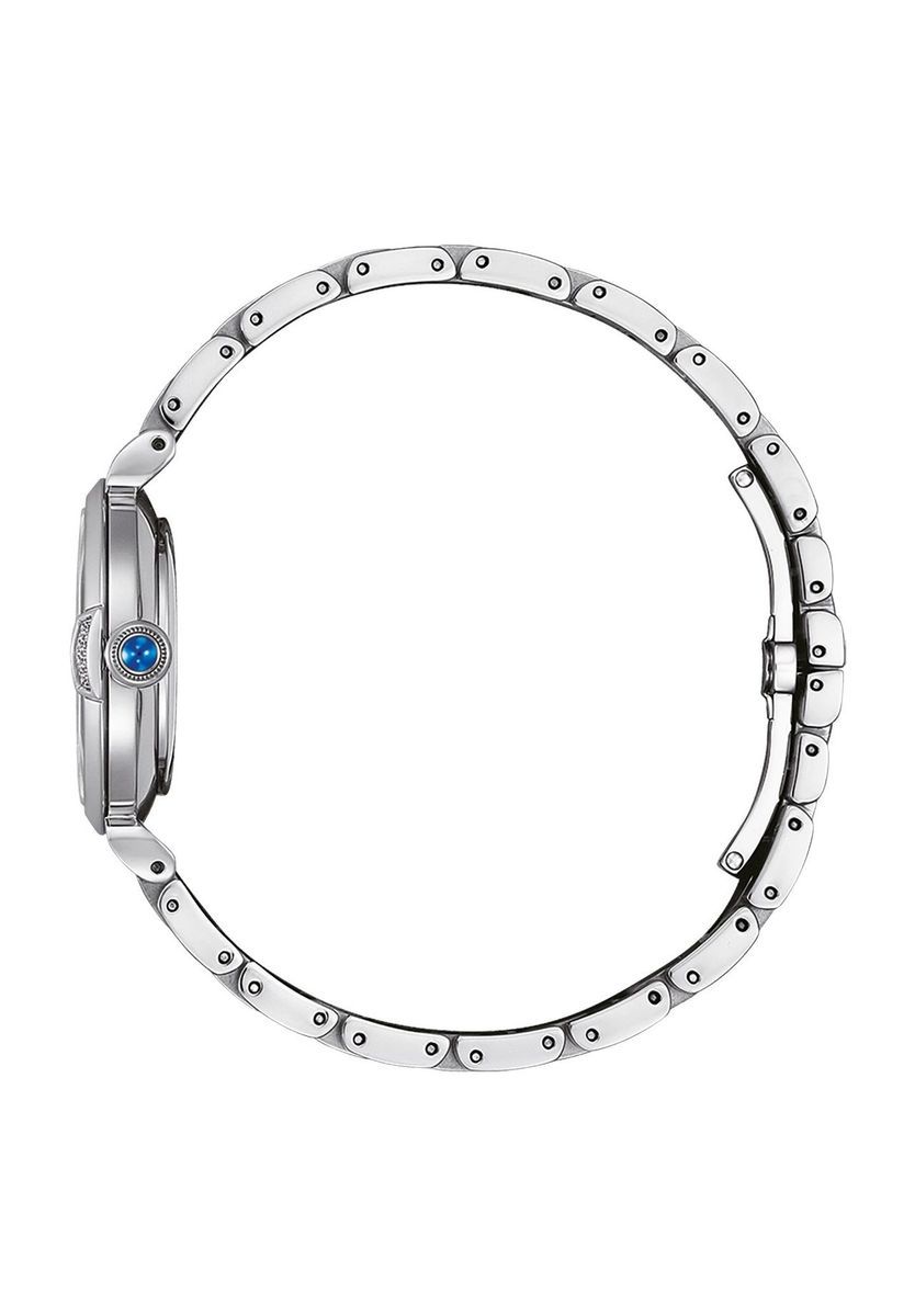 Elegante Armbanduhr mit Perlmutt-Zifferblatt