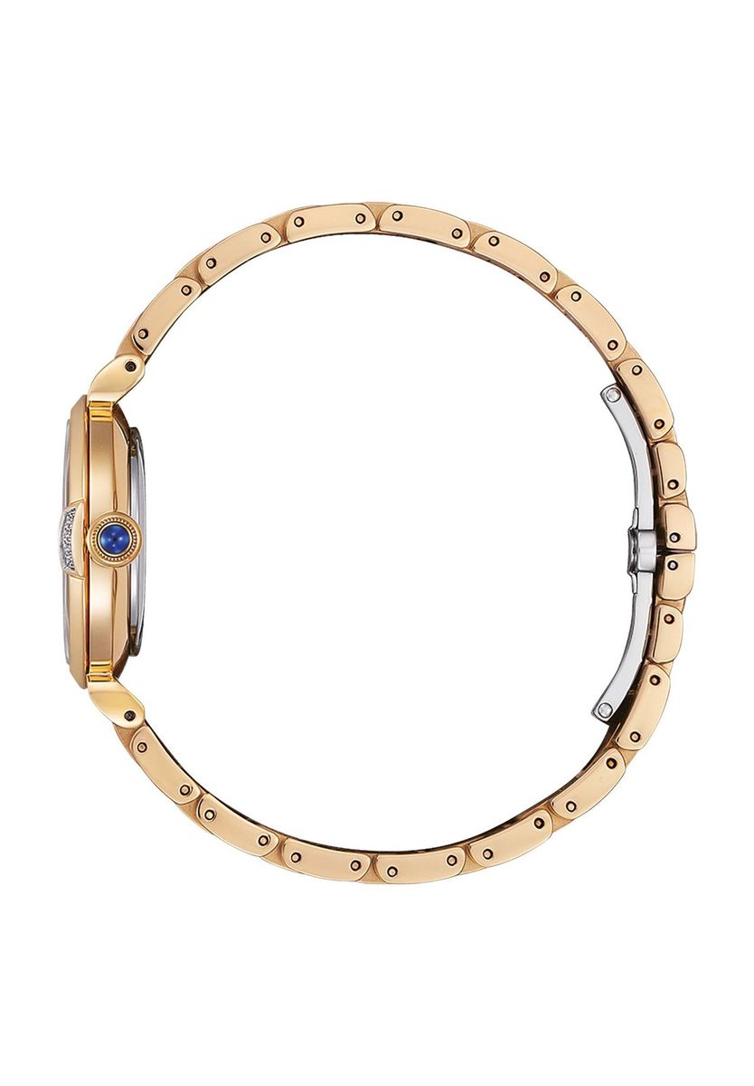 Elegante Perlmutt-Armbanduhr