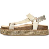 Riemchen-Metallic-Plateau-Sandalen