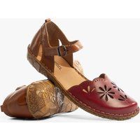 Handgefertigte Geschlossene Leder-Sandalen