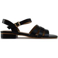 Riemchensandalen mit Karree-Zehenpartie
