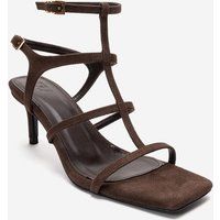 Elegante Riemchen-Sandaletten aus Wildleder