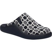 Gemusterte Filz-Komfort-Clogs