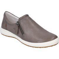 Perforierte Leder-Slipper Sneaker