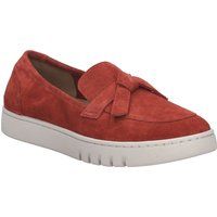 Slipper aus Wildleder mit Schleife