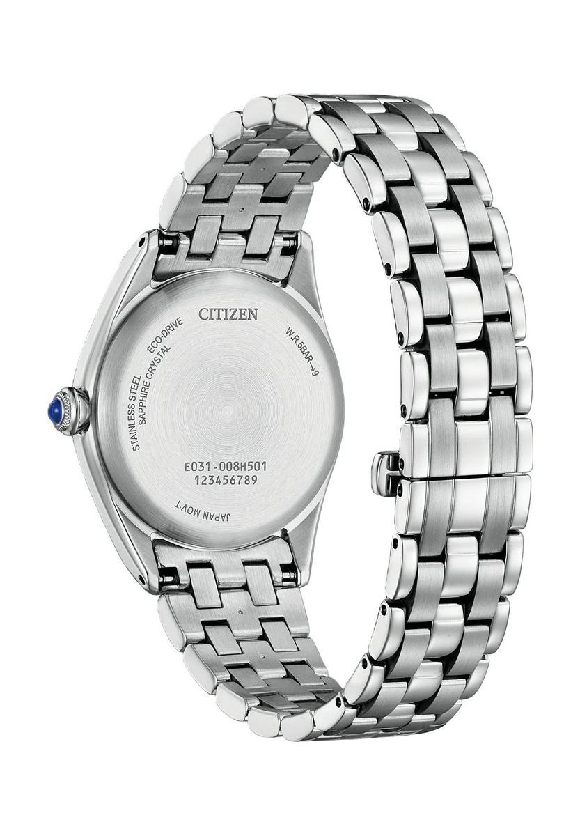 Elegante Perlmutt Armbanduhr