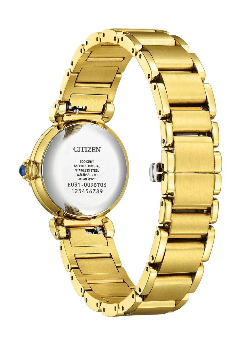 Elegante Armbanduhr in Goldoptik