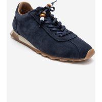 Wildleder-Sneaker mit Perlenverzierung