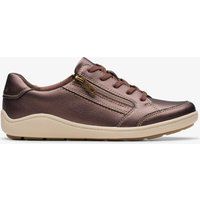 Metallic-Walking-Trainer mit Seitenreißverschluss