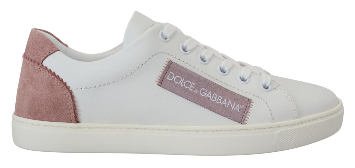 Leder Low-Top Logo Sneaker