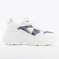 Plateau-Sneaker mit Monogramm-Muster