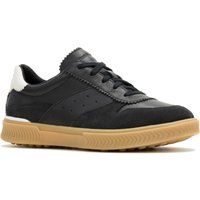Leder und Wildleder Low-Top Sneaker