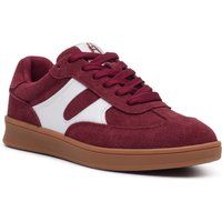 Wildleder-Sneaker mit Seitenstreifen