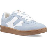 Wildleder Low-Top Sneaker mit Gummisohle