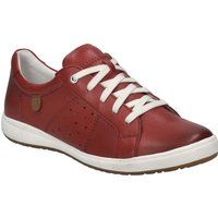 Perforierte Leder-Schnürsneaker