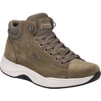 Wasserabweisende Mid-Top Sneaker aus Veloursleder