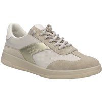 Sportlicher Low-Top-Sneaker aus Materialmix