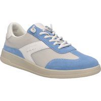 Sneaker aus Wildleder und Mesh-Mix