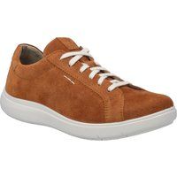 Leder-Sneaker mit Schnürung