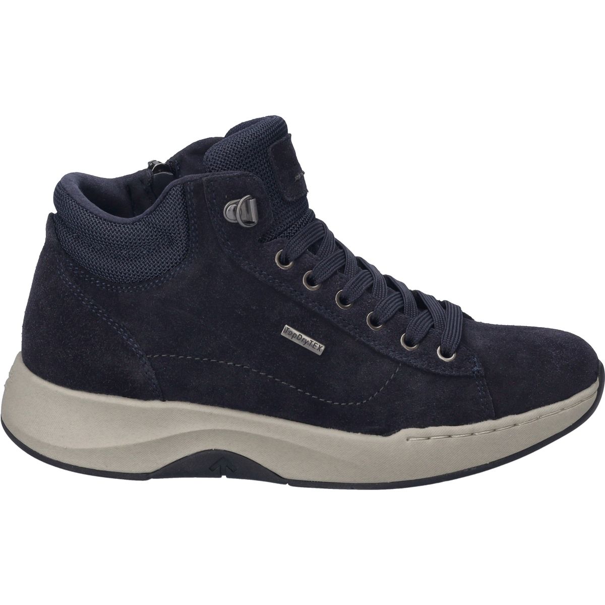 Wasserabweisende High-Top-Sneaker aus Wildleder