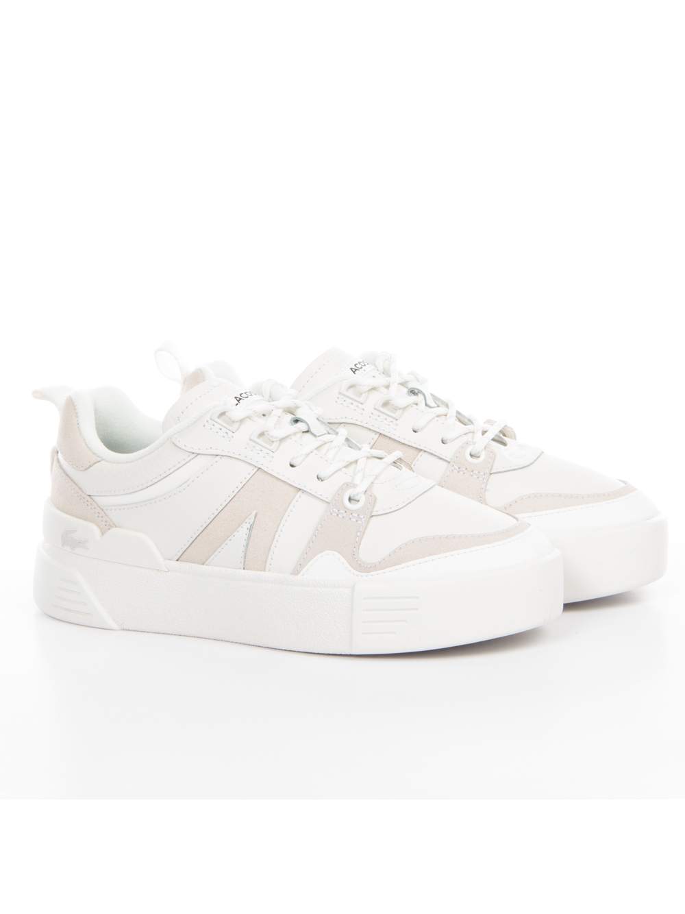 Chunky Plateau-Sneaker aus Leder