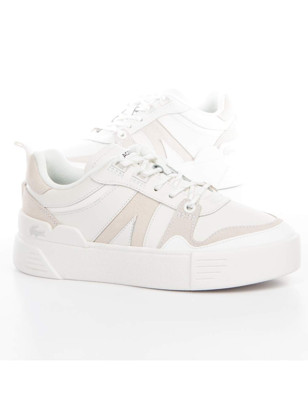 Chunky Plateau-Sneaker aus Leder