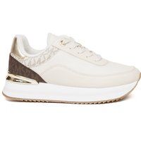 Plateau-Sneaker mit Logo-Print