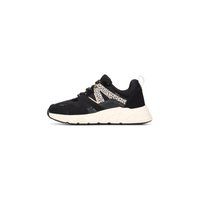 Chunky-Sneaker mit Animal-Print aus Leder