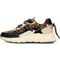 Chunky-Sneaker mit Leopardenmuster