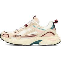 Chunky Mesh- und Kunstleder-Sneaker