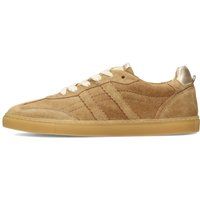 Niedrige Sneaker aus Wildleder mit Gummisohle