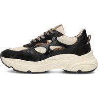 Chunky-Sneaker mit verschiedenen Texturen