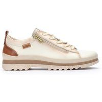Leder-Sneaker mit Doppelverschluss