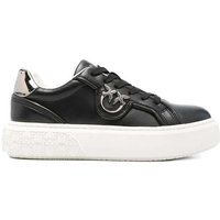 Plateau-Sneaker mit Metallic-Details