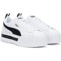 Chunky Plateau-Sneaker mit Wildlederdetails