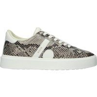 Plateau-Sneaker mit Schlangenmuster