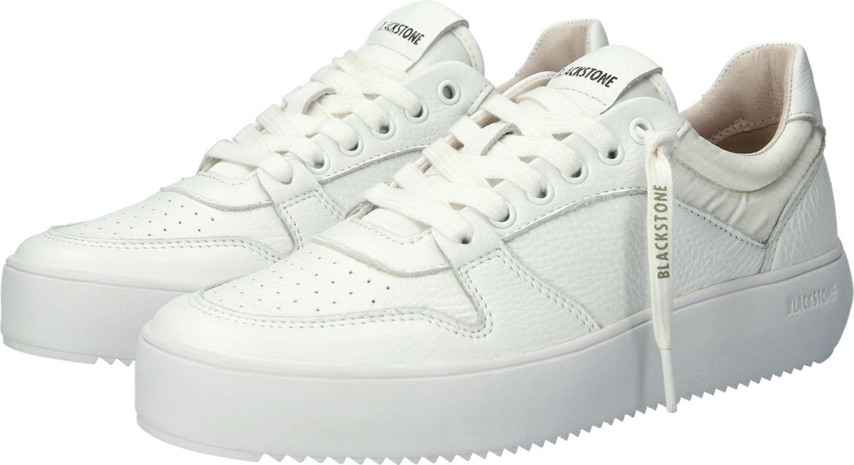 Minimalistischer Cupsole Sneaker mit Materialmix