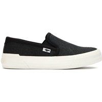 Slip-On Canvas Sneaker mit Plateausohle