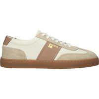 Low-Top-Sneaker aus Wildleder und Glattleder