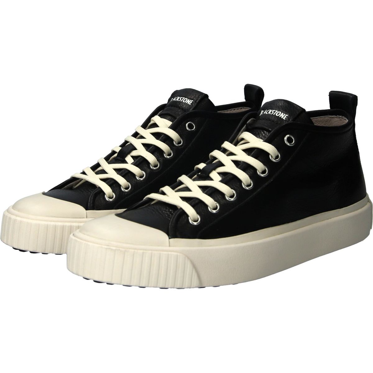 Minimalistische Mid-Top Leder-Sneaker