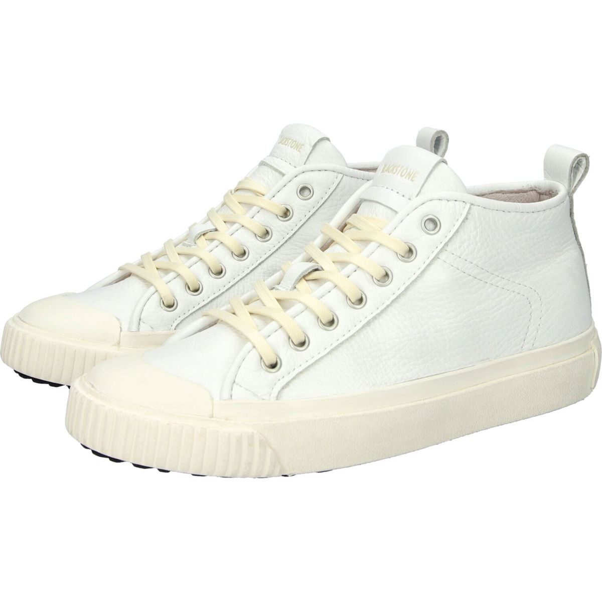 Minimalistischer Leder Mid-Top Sneaker