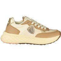 Chunky-Plateau-Sneaker mit Metallic-Akzenten